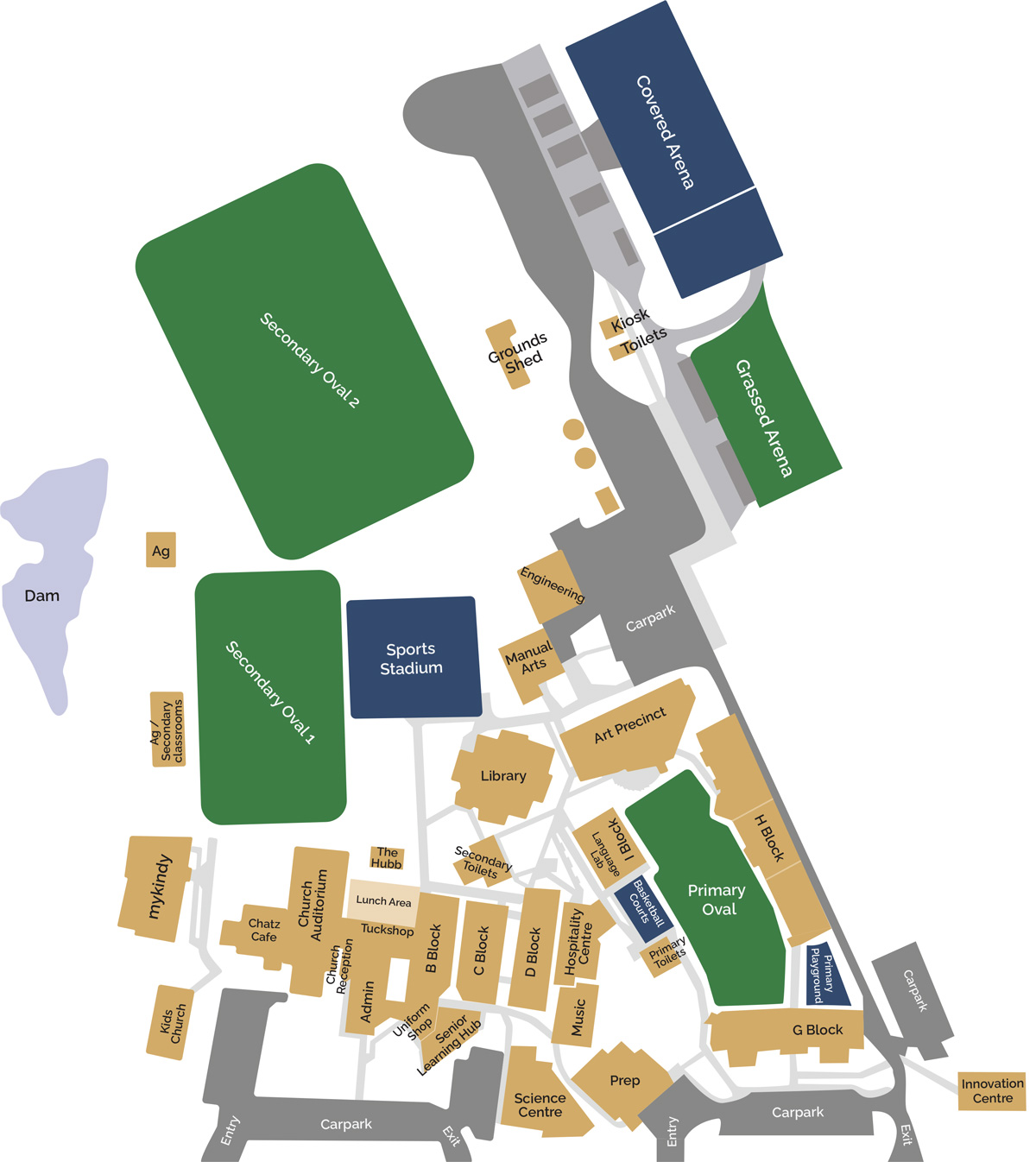 Campus Map Victory College